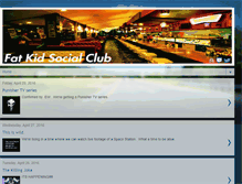 Tablet Screenshot of fatkidsocialclub.com